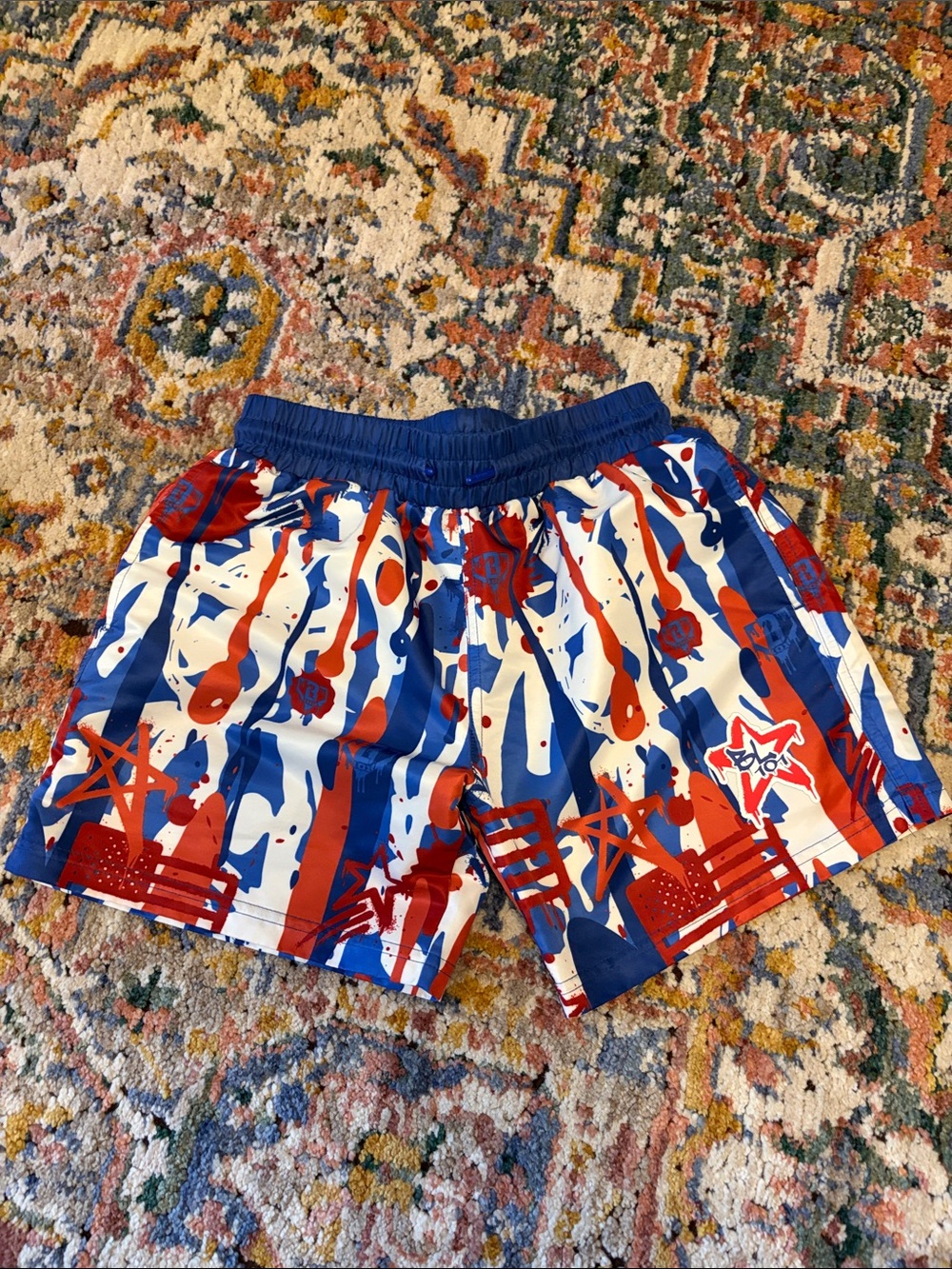Baseball lifestyle 101 swim youth medium swim trunks